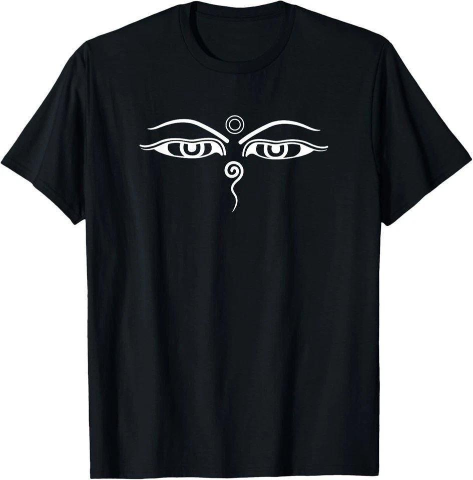 Buddha Eyes Buddhist Meditation Yoga Design Best TShirt Made in USA Size S to XL