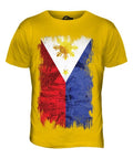 PHILIPPINES GRUNGE FLAG MENS T SHIRT TEE SHIRT XS S M L XL 2XL 3XL 4XL 5XL