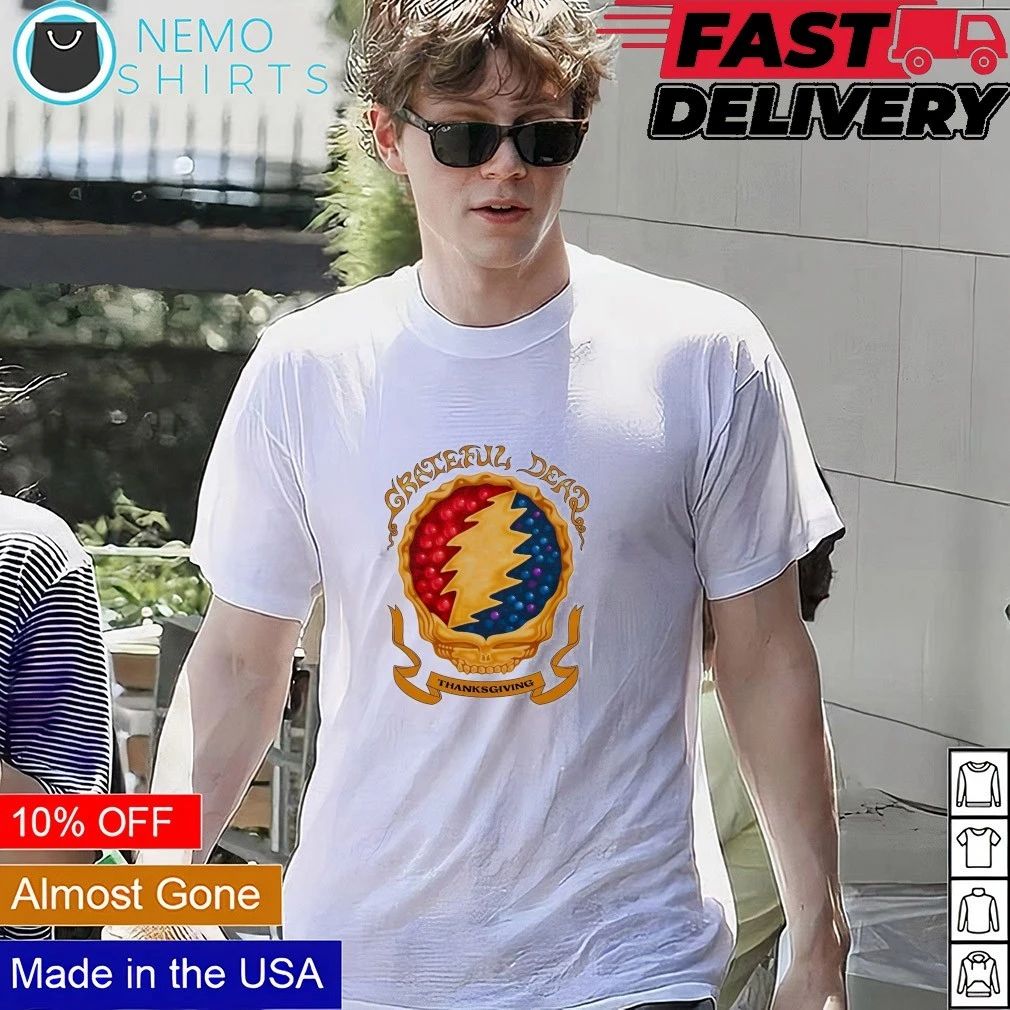 Grateful Dead Thanksgiving Pie Steal Your Face shirt