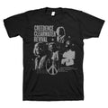 Creedence Clearwater Revival Peace Punk M, L, XL, 2XL Black T-Shirt