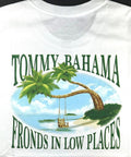 Tommy Bahama Men's T Shirt / Fronds In Low Places / WHITE / Cotton / Reg $54