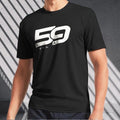 59 Gaming Logo Design Active T-Shirt Logo Men's T-Shirt Funny Size S to 5XL