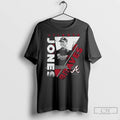 Classic Atlanta Braves Chipper Jones Mitchell Ness In The Zone Player Graphic 2025 Long Sleve