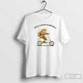 Premium Off To Commit Tomfoolery Frog On A Scooter T Shirts