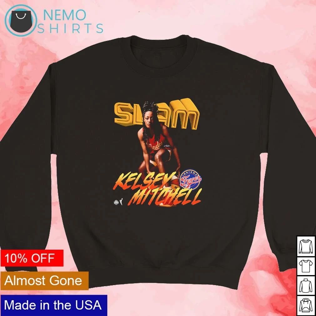 Kelsey Mitchell Indiana Fever Slam Magazine Cover shirt