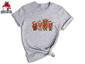 Cows Christmas Shirt, Christmas Highland Cow Shirt, Cute Cows Christmas Shirt
