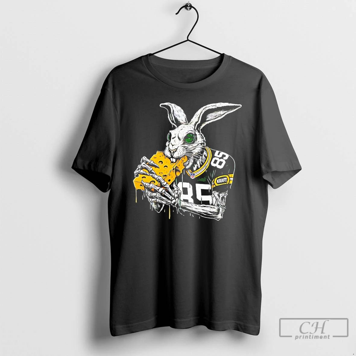 Classic Tucker Kraft Green Bay Packers Rabbit T Shirts