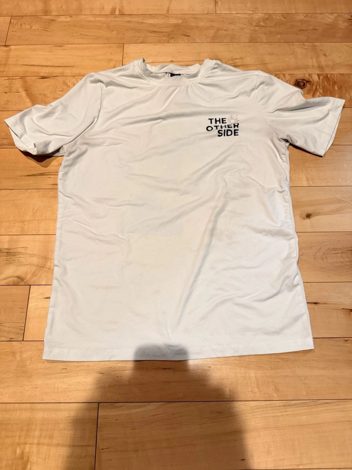 White Small T-shirt With Motivation