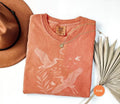 Comfort Tee Heron Nature Shirt Boho Bird Lover Gift Idea
