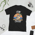 HALLOWEEN STAY SPOOLY SURF ISLAND T-SHIRT