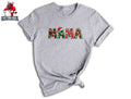 Christmas Mama Shirt, Christmas Gift For Mama, Women's Christmas Shirt