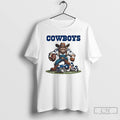 Premium Dallas Cowboys Vs New York Giants Mascot Rivalries 2025 T Shirts