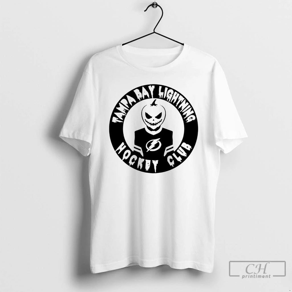 Premium Tampa Bay Lightning Hockey Club Spooky Night T Shirts