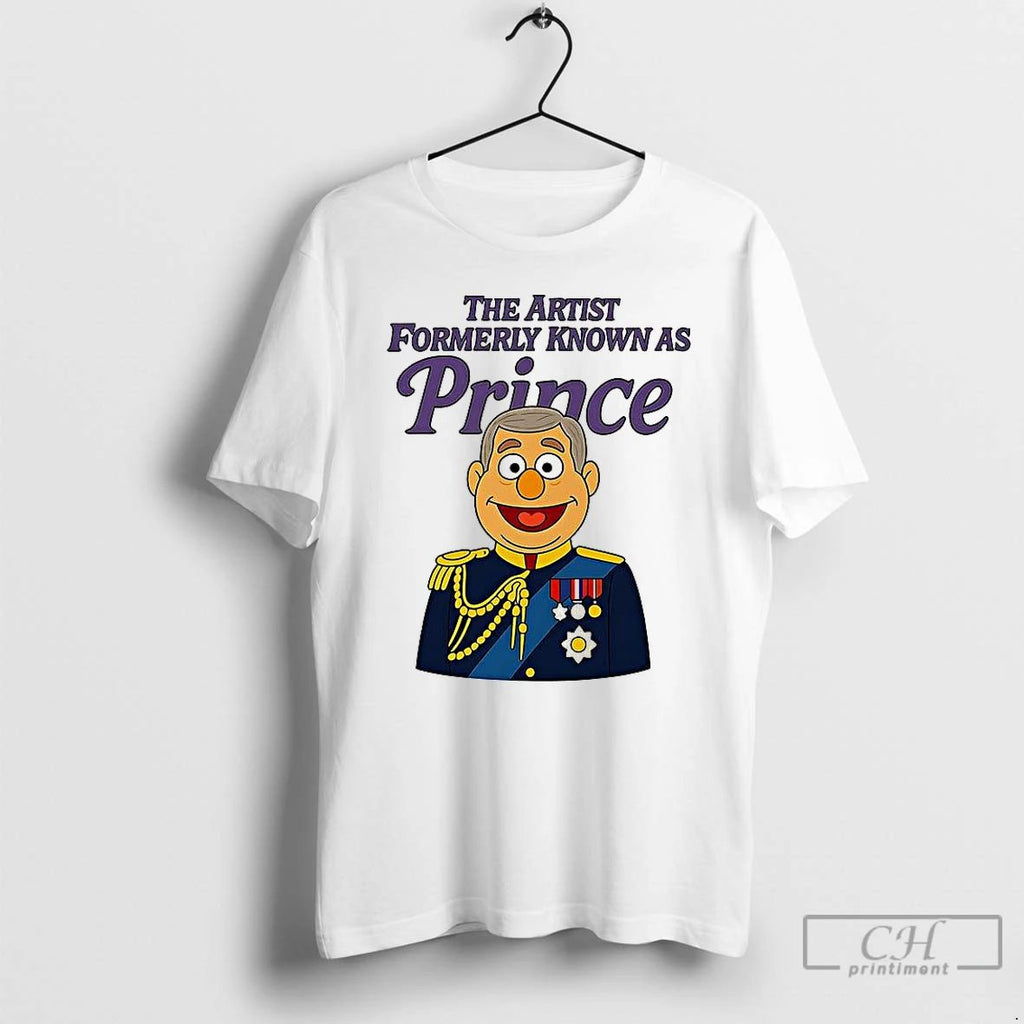 Classic The Artist Formerly Known As Prince Andrew Caricature T Shirts
