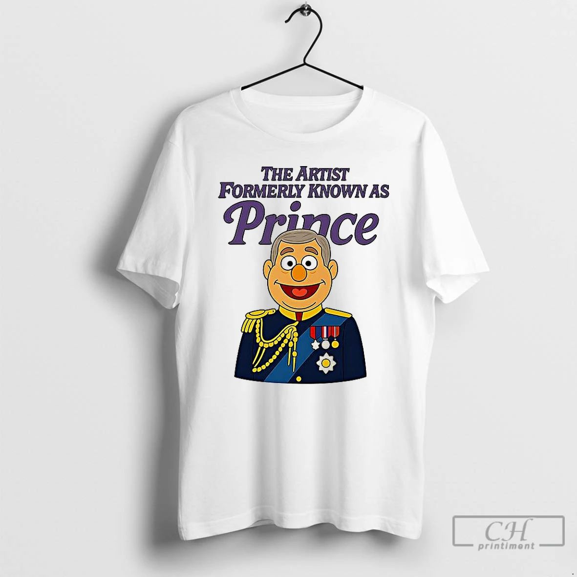 Classic The Artist Formerly Known As Prince Andrew Caricature T Shirts