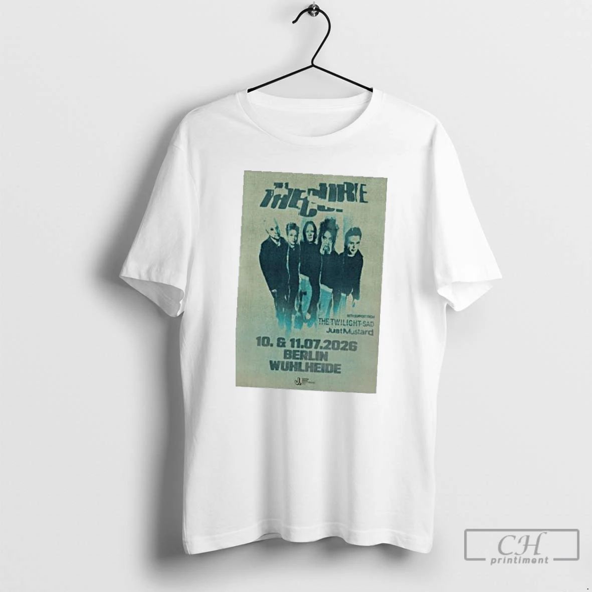 Classic The Cure Berlin Wuhlheide July 10 11 2026 Concert T Shirts
