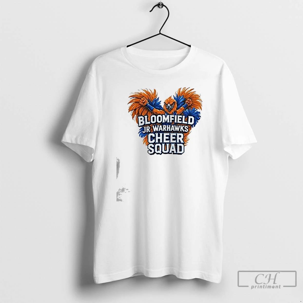 Classic Bloomfield Jr Warhawks Cheer Squad T Shirts