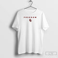 Premium Freedom Charlie Kirk Turning Point Usa X The University Of Oklahoma 2 Sided