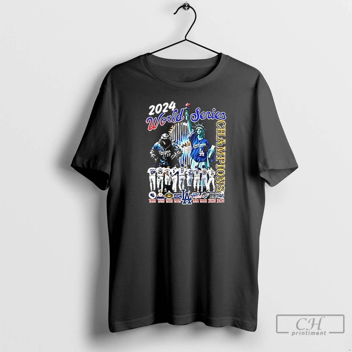 Premium Los Angeles Dodgers 2024 Baseball Usa World Series Champions T Shirts