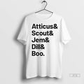 Officials Tom Hayworth Home Economics Wearing Atticus Scout Jem Dill Boo T Shirts