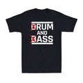 Drum And Bass, Rum And Ass Funny Saying Sarcastic Quote Men's Cotton T-Shirt