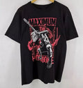 Maximum The Hormone Band Reprint basic black Unisex T shirt cotton NWT