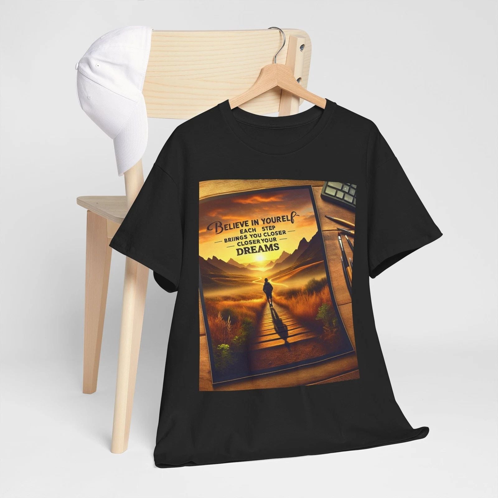 Inspirational Graphic Tee, Motivational Shirt, Believe in Yourself T-Shirt,