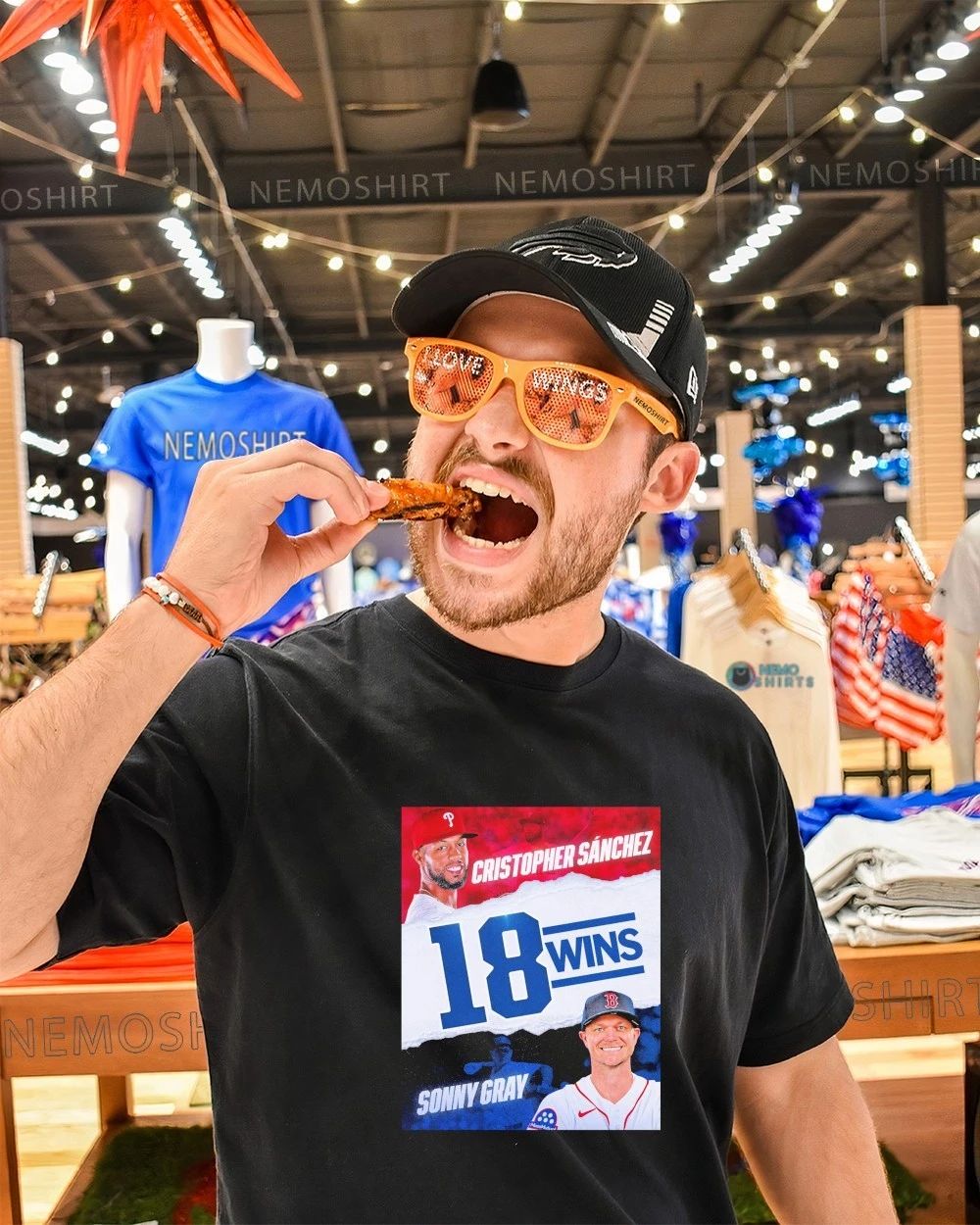 Cristopher Sánchez and Sonny Gray 18 Wins shirt