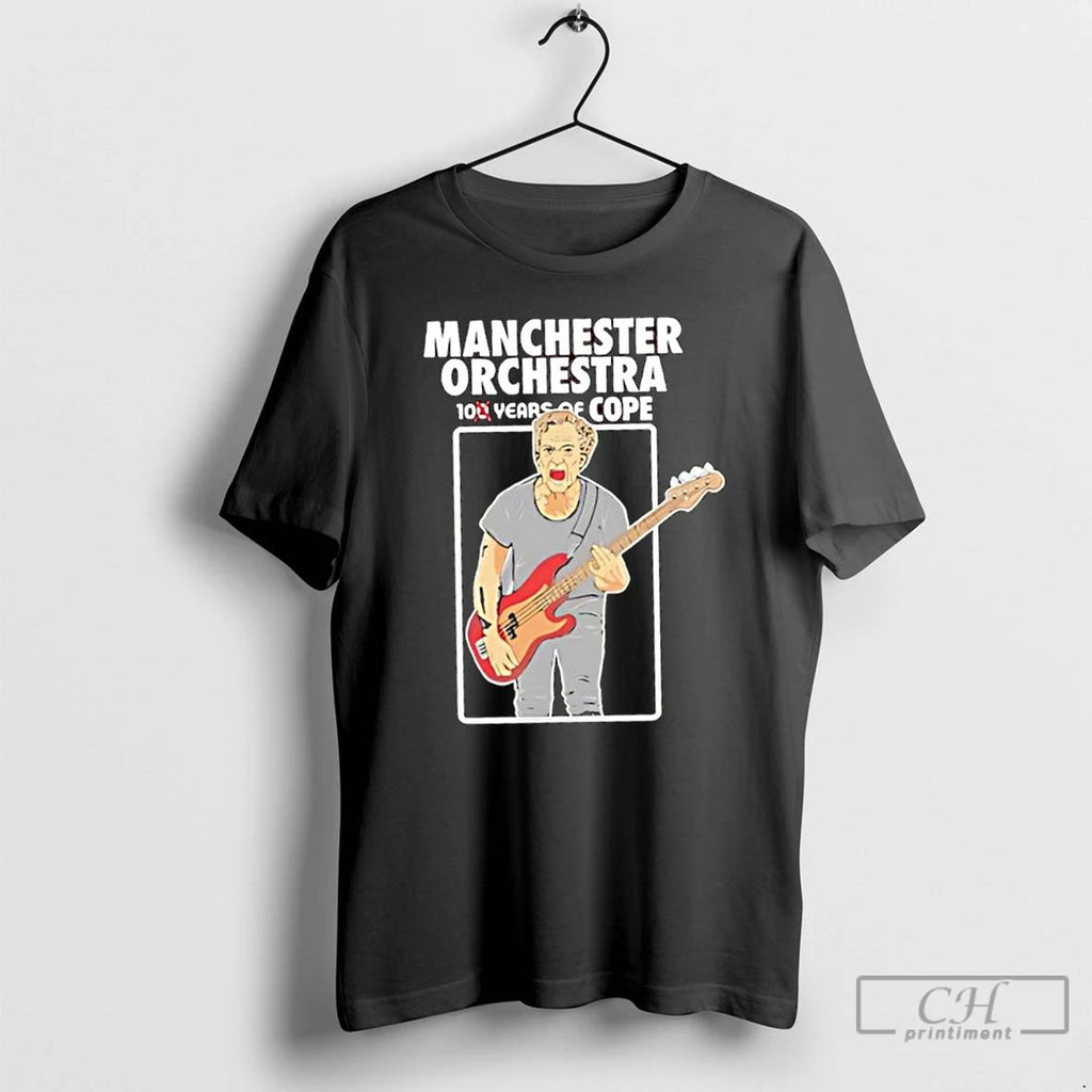 Classic Manchester Orchestra 100 Years Of Album Cope T Shirts