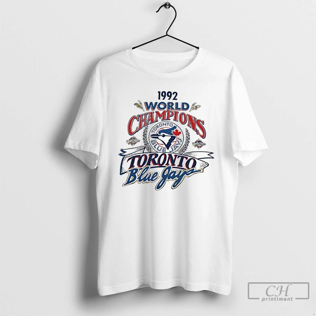 Classic Toronto Blue Jays 1992 World Champions T Shirts