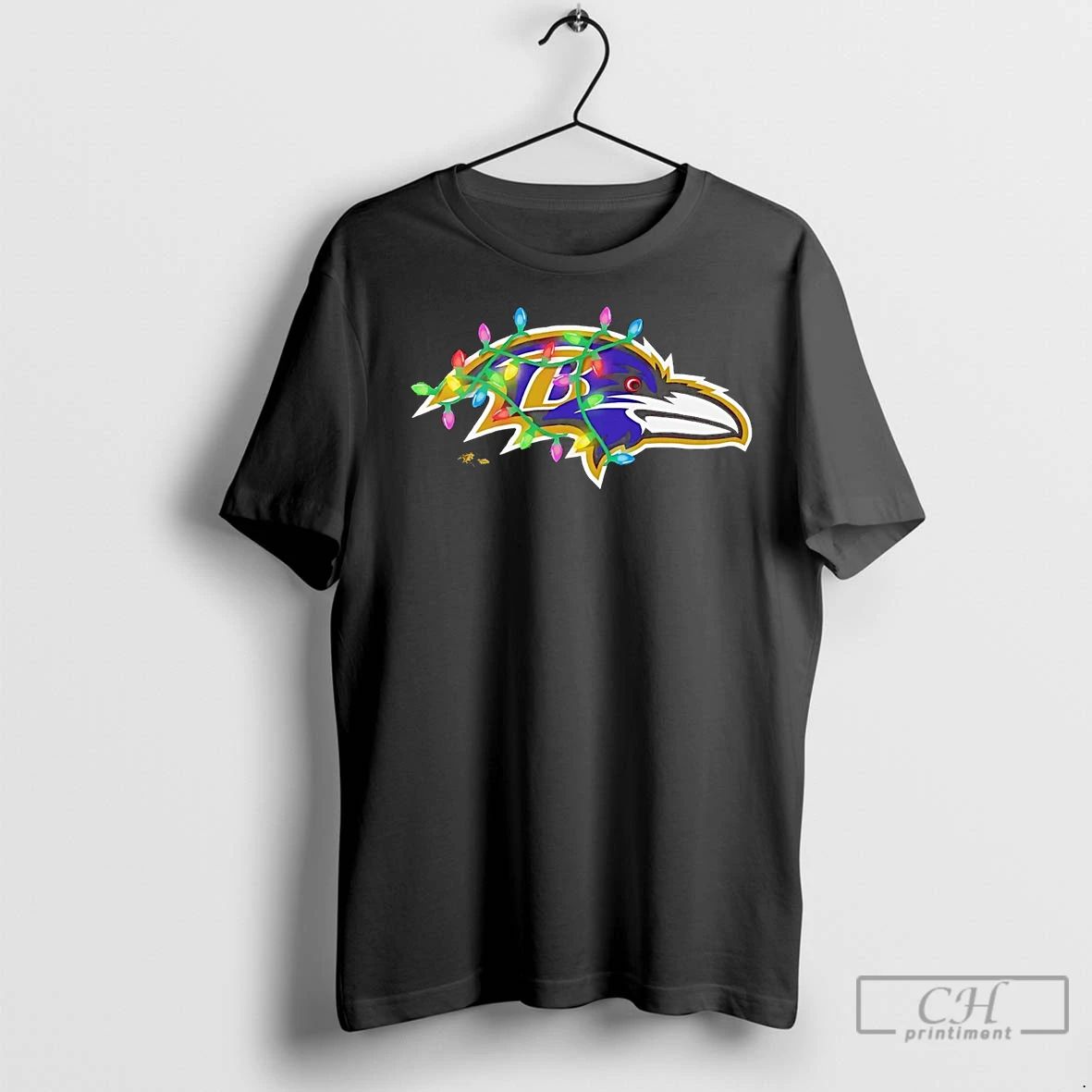 Premium Baltimore Ravens Logo Christmas Light