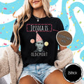 Personalized Birthday Wizard Tee Shirt  Custom Name Fantasy Tshirt   30th 35th