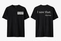 Limited Edition Graphic T-Shirt Mens Black Premium Cotton Streetwear Print L