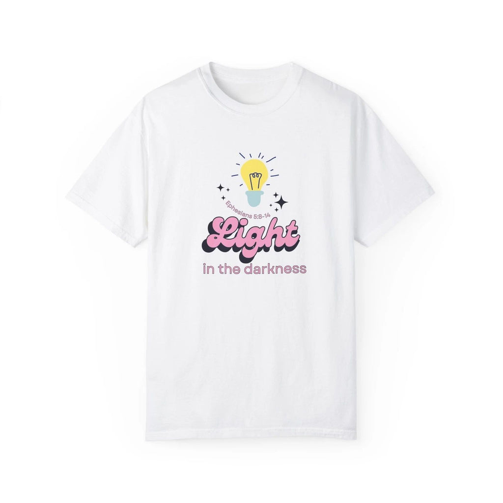 Inspirational Light in the Darkness T-Shirt, Motivational Tee, Unisex Gift,