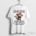 Premium Monkey I Came I Saw I Forgot What I Was Doing Went Back Got