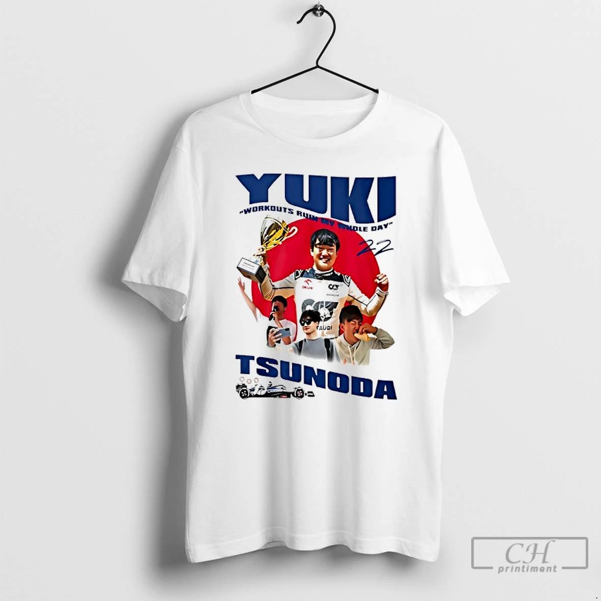Classic Yuki Tsunoda Workouts Ruin My Whole Day Signature T Shirts