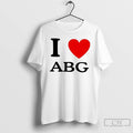 Classic I Love Abg T Shirts