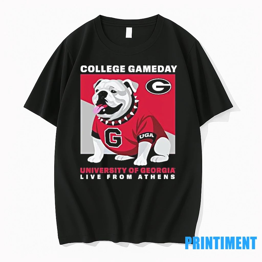 Georgia Bulldogs Mascot College Gameday 2025 Tshirts Sweater