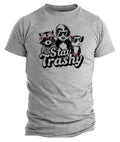 Stay Trashy T-Shirt – Funny Raccoon, Opossum & Skunk Retro 90s Tee, Boho Animal