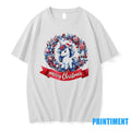 Unicorn Magic Blue Wreath Merry Christmas Tshirts Sweater