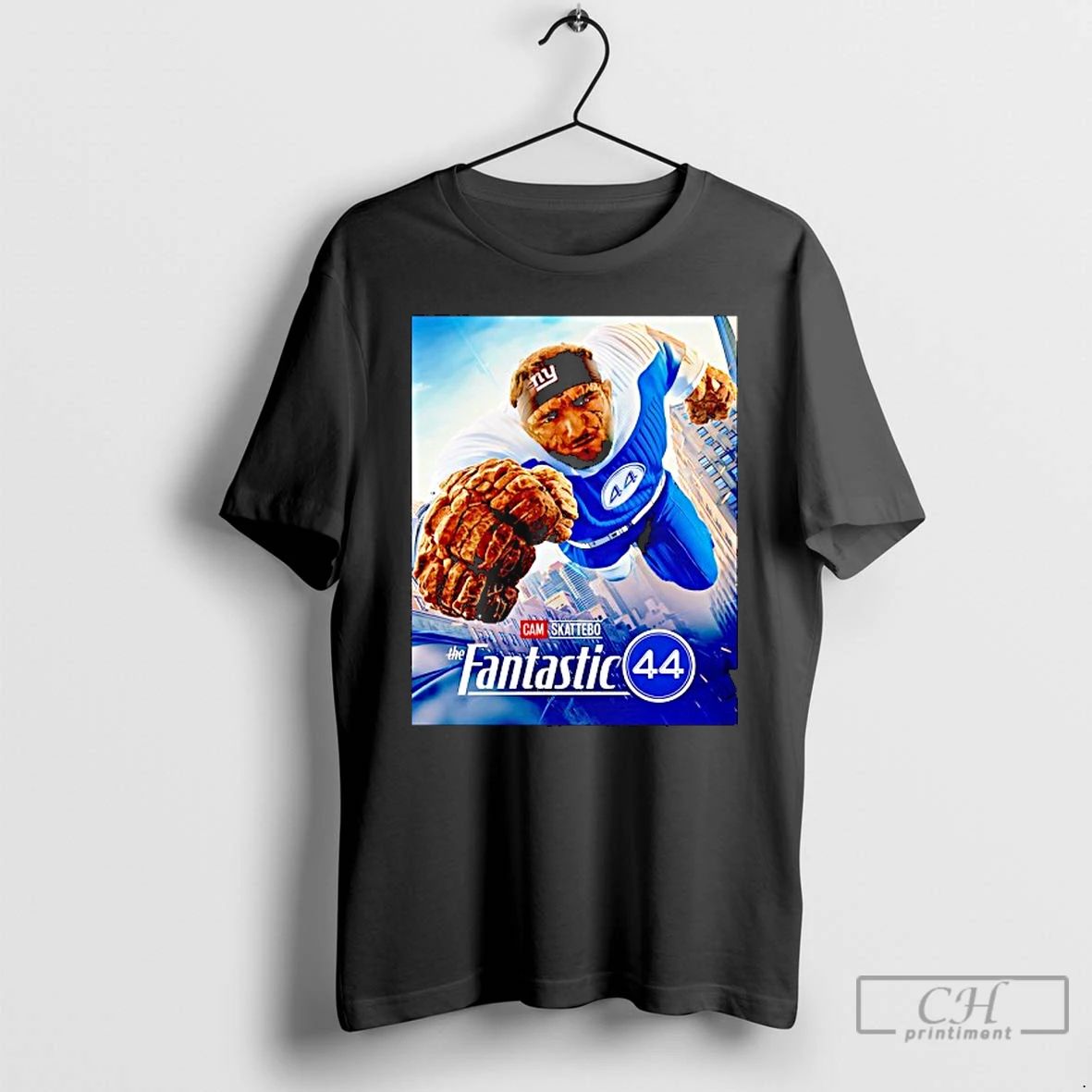 Classic Cam Skattebo The Fantastic 44 New York Giants T Shirts