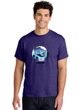 Crystal-Ball-Cityscape-2 Mens Graphic Tee, 100% Cotton, Casual Summer Wear