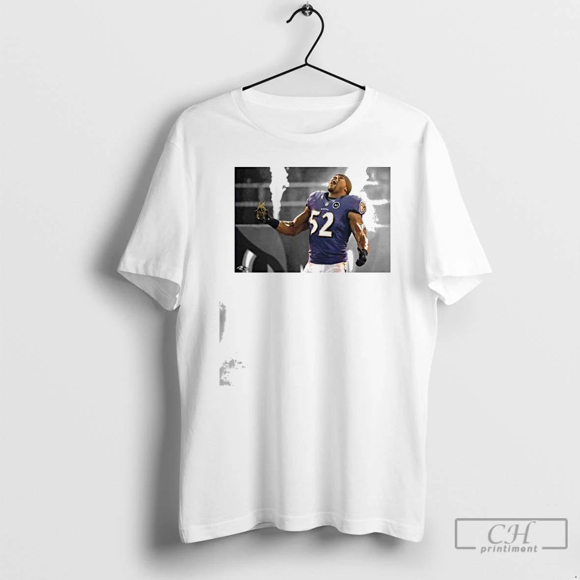 Classic Ray Lewis Baltimore Ravens Pay Homage Tri Blend T Shirts