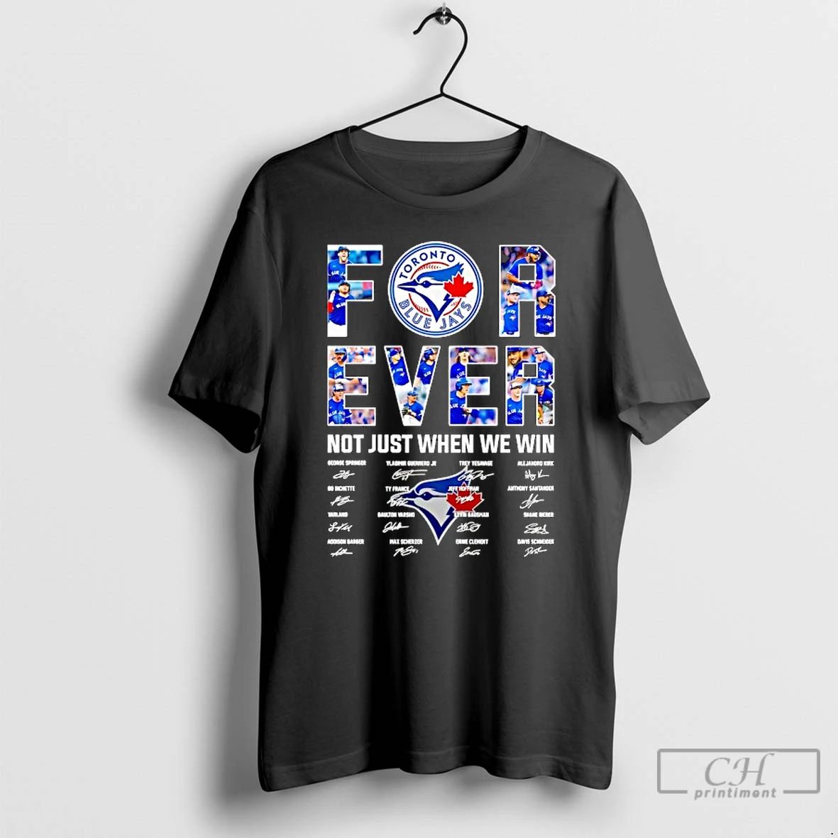 Classic Los Angeles Dodgers Forever Not Just When We Win Signatures T Shirts