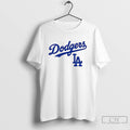 Premium Dodgers Retro La Baseball Team Logo T Shirts