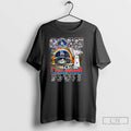 Classic Los Angeles Dodgers 2025 Nlcs Champions Trophy Helmet Signature T Shirts