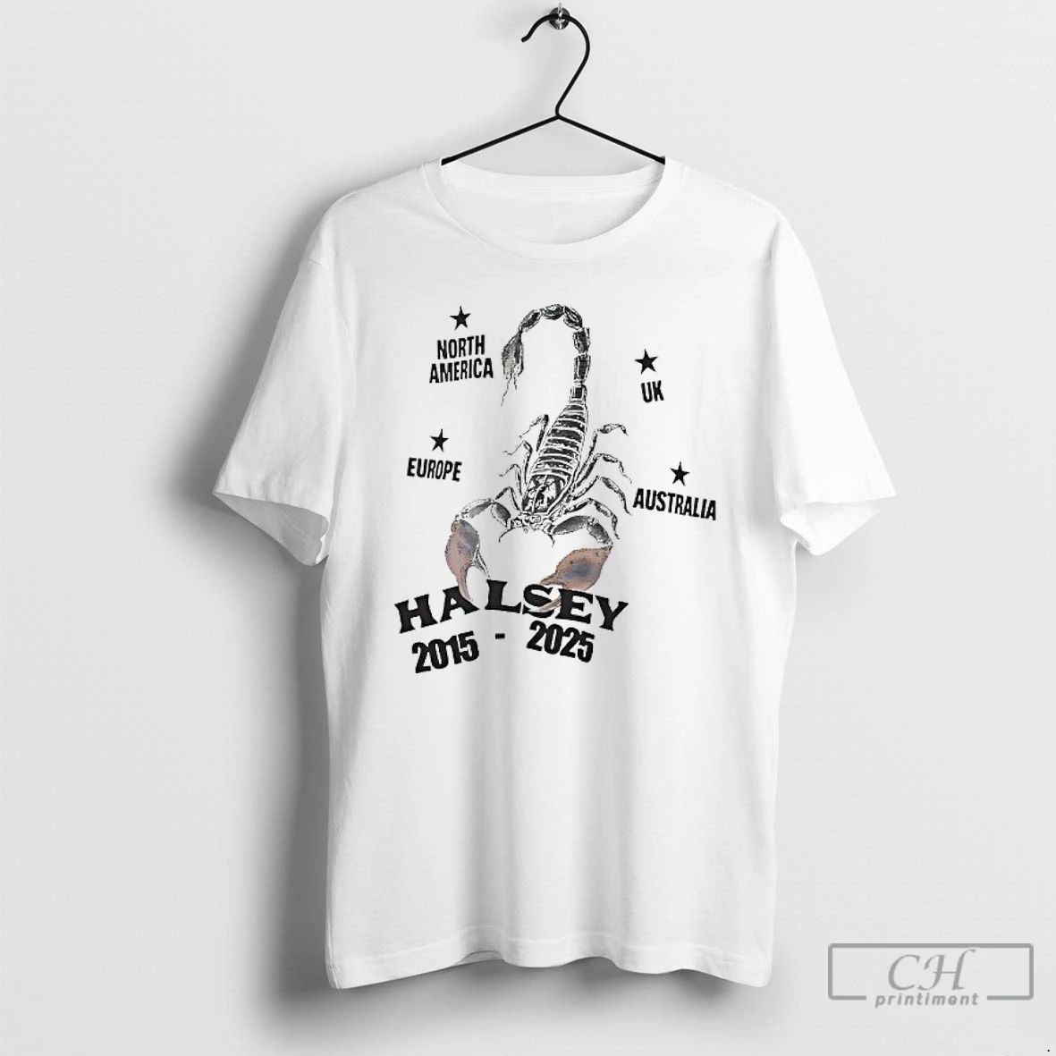 Classic Halsey Scorpion North America Europe Uk Australia 2015 2025 T Shirts