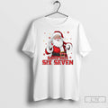 Classic Santa Says Six Seven Christmas White T Shirts