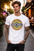 Sex Wax inspired Surfing T-Shirt Vintage Beach Surf Graphic Unisex Tee S-3XL