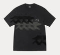 Stussy Low Tide Pigment Dyed T-Shirt Black Men’s Size S-XL